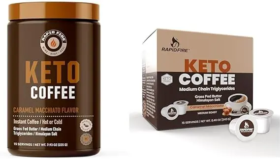 KETO COFFEE [ CARAMEL MACCHLATO FLAVOUR]