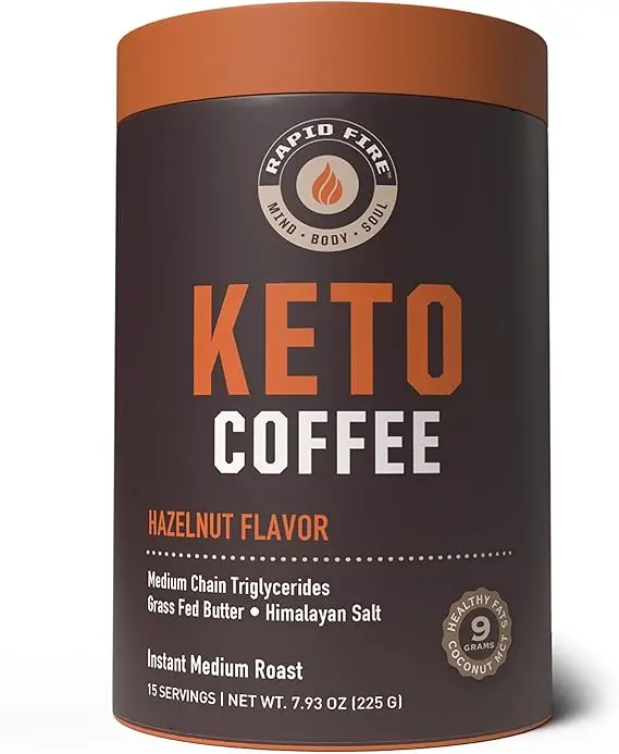 KETO COFFEE [ HAZELNUT FLAVOUR]
