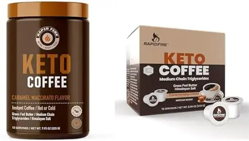 KETO COFFEE [ CARAMEL MACCHLATO FLAVOUR]